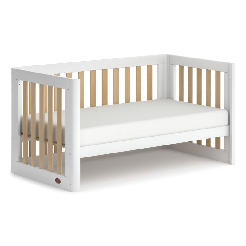 Boori-Turin Cot Bed in White & Almond B-TUCB/BAAD - Miracle Baby World