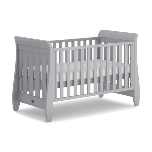 Boori-Sleigh Urbane Cot Bed in White or Pebble B-SLUCB/BA/PL - Miracle Baby World