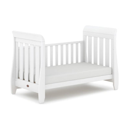 Boori-Sleigh Urbane 2 Piece Room Set in White  Sleigh Urbane Cot Bed & Sleigh 3 Drawer Chest Smart Assembly with Changing Tray B-SLU2PRCTS/BA - Miracle Baby World