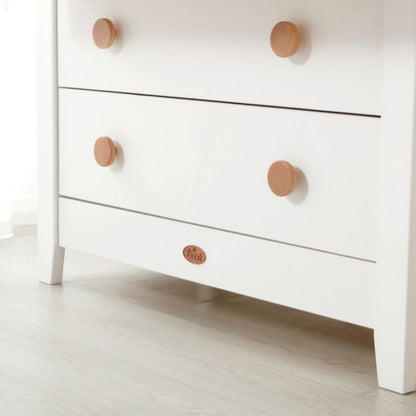 Boori 3 Drawer Chest White and Almond
