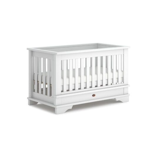 Boori Eton Convertible Plus Cot Bed in White B-ETCP/BA - Miracle Baby World