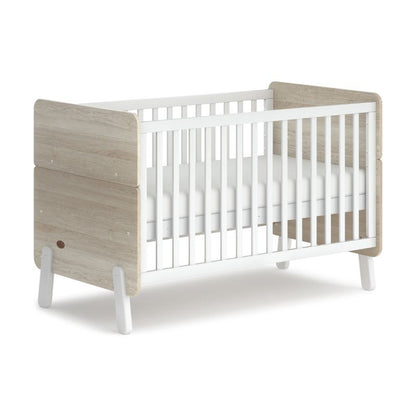 Boori, Natty Cot Bed Barley White and Oak B-NACB/BAOA - Miracle Baby World