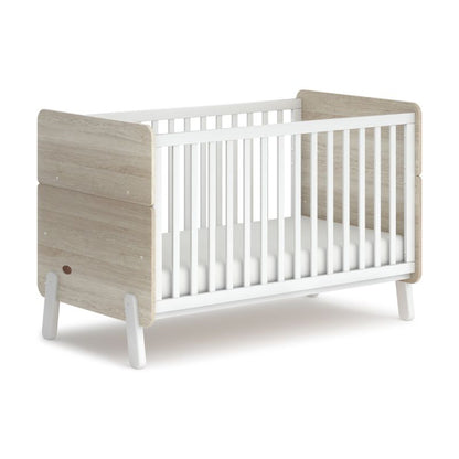 Boori, Natty Cot Bed Barley White and Oak B-NACB/BAOA - Miracle Baby World