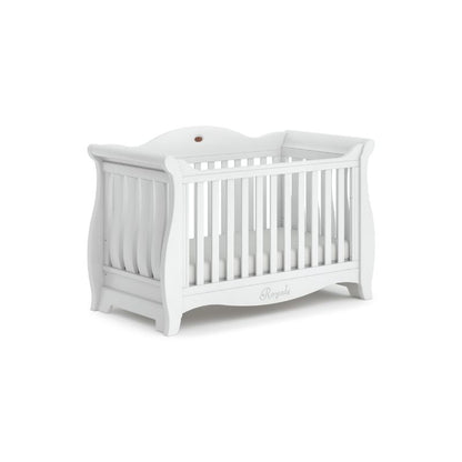 Boori Sleigh Royale Cot Bed in White B-SLRCBV23/BA - Miracle Baby World