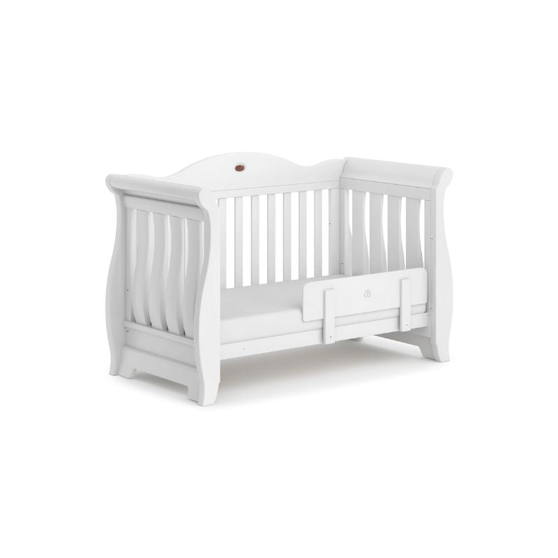 Boori Sleigh Royale Cot Bed in White B-SLRCBV23/BA - Miracle Baby World