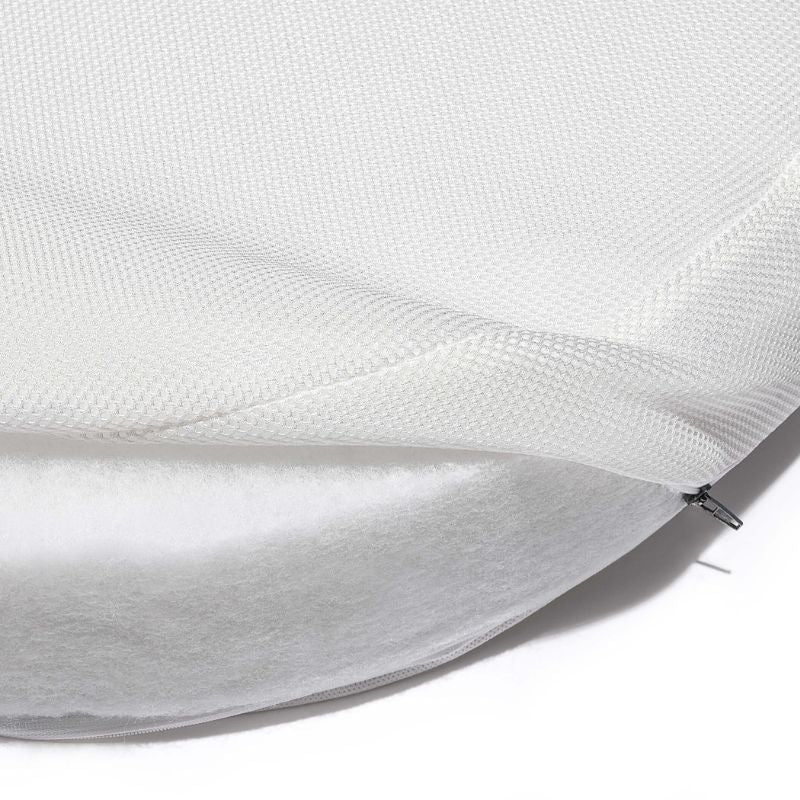 Boori Oasis Purotex Oval Cot Mattress 119x64x10cm B-PUOCMV23 - Miracle Baby World