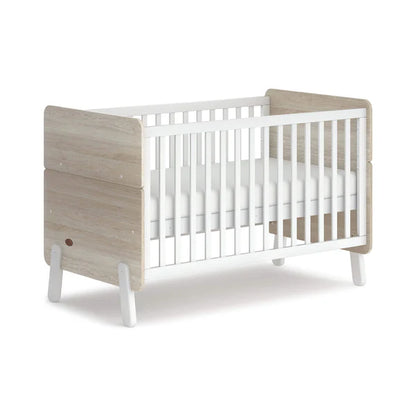 Boori, Natty Baby Nursery Furniture Set White and Oak B-NA2PRS - Miracle Baby World