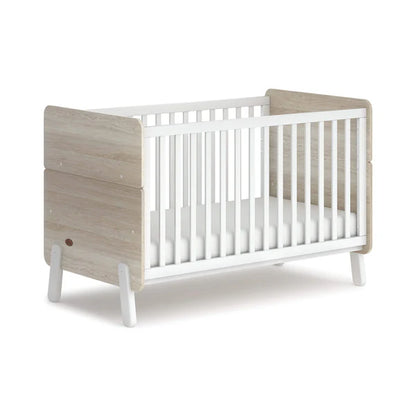 Boori, Natty Baby Nursery Furniture Set White and Oak B-NA2PRS - Miracle Baby World