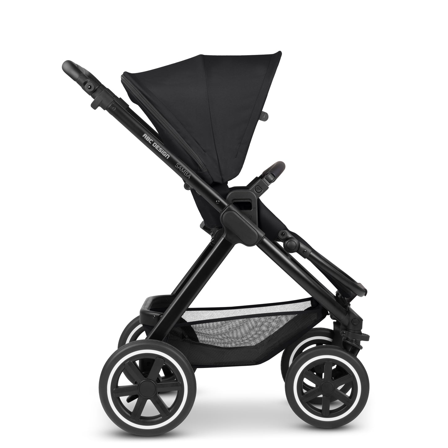 ABC Design Samba Pram 2024 Model Ink Pine Carrot Powder